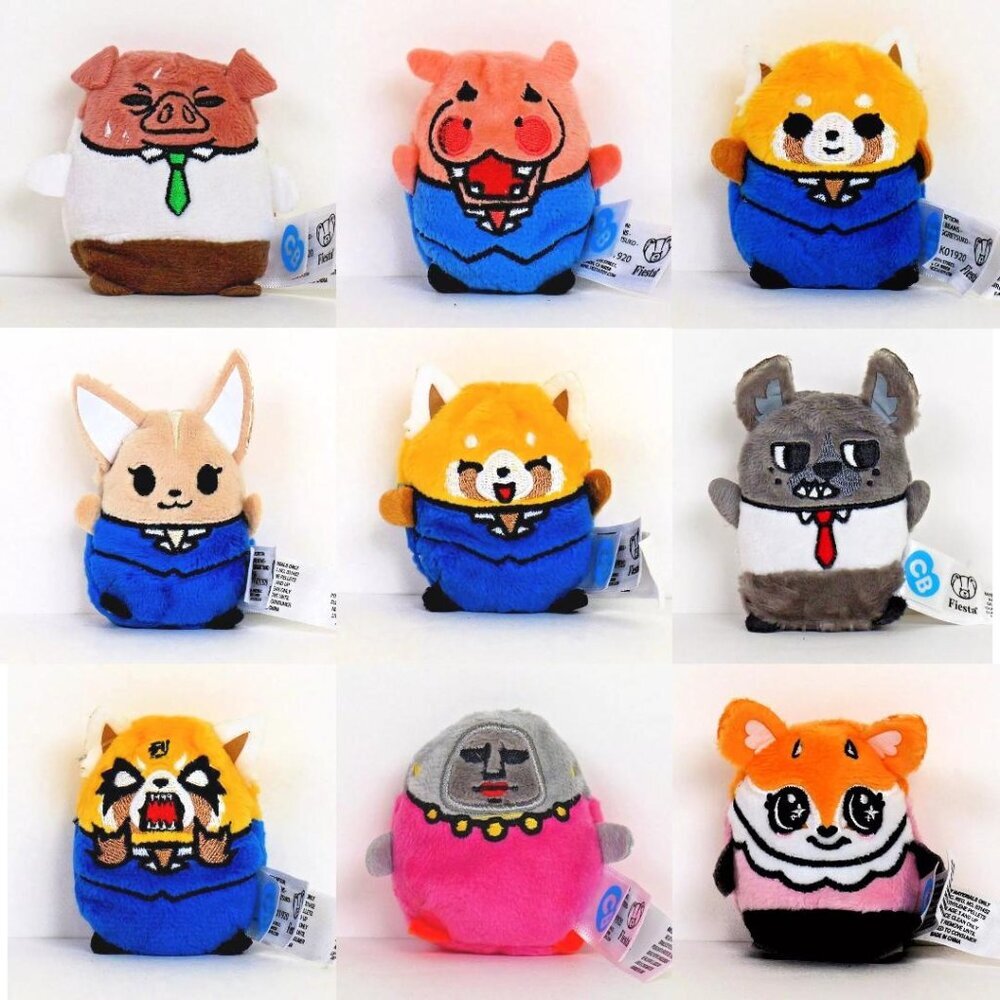 Aggretsuko Cutie Beans Series‎ 1 Blind Bag with Clip Case